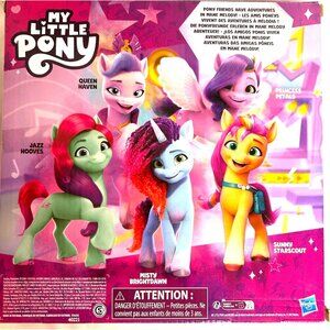My Little Pony Mane Melody 5-Piece Friends Set Princess Petals Jazz Hooves More